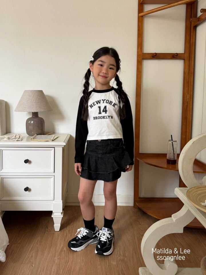 Matilda & Lee - Korean Children Fashion - #childofig - New York Crop Tee - 2