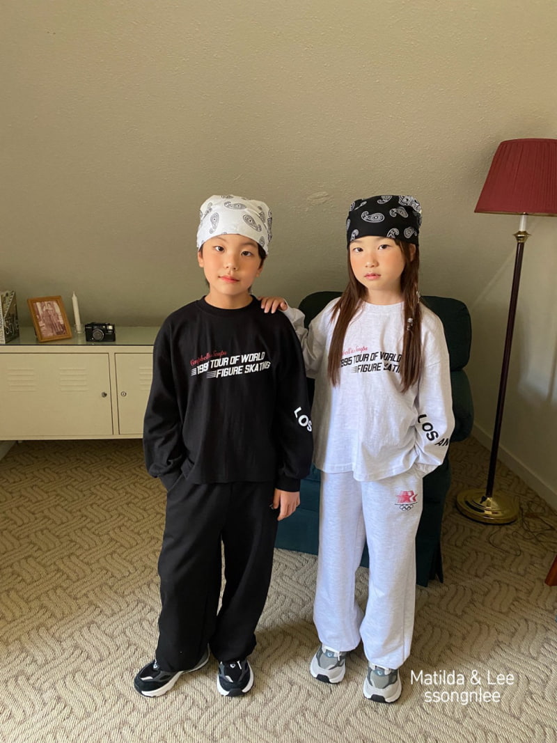 Matilda & Lee - Korean Children Fashion - #childofig - Olympic Jogger Pants