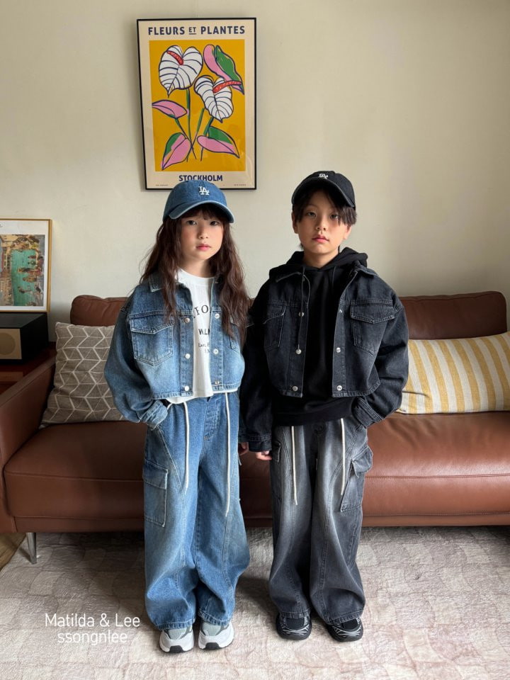 Matilda & Lee - Korean Children Fashion - #childofig - Tilda Denim Jacket - 7