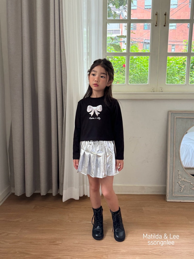 Matilda & Lee - Korean Children Fashion - #childofig - Global Ribbon Crop Tee - 7