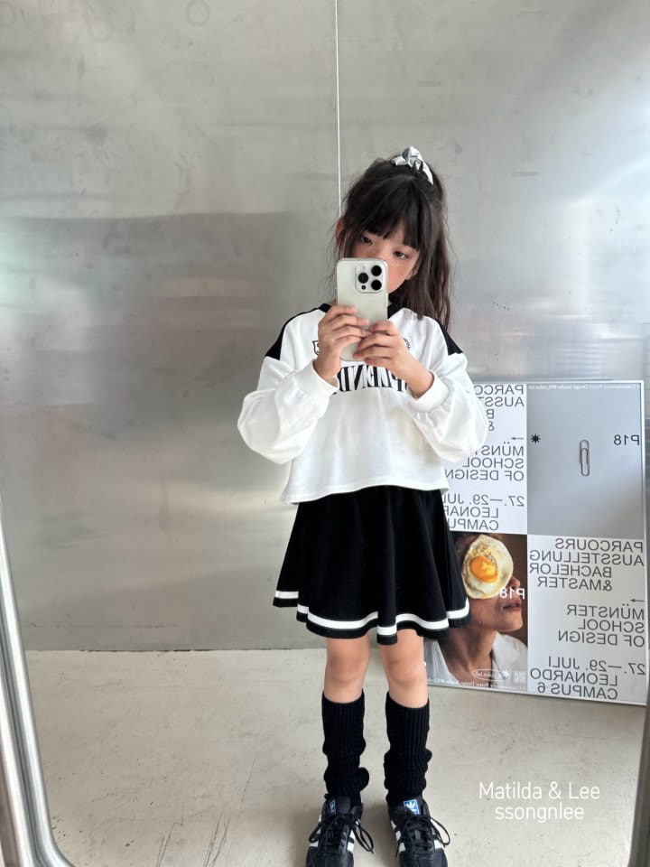 Matilda & Lee - Korean Children Fashion - #childofig - V Neck Skirt Set - 5