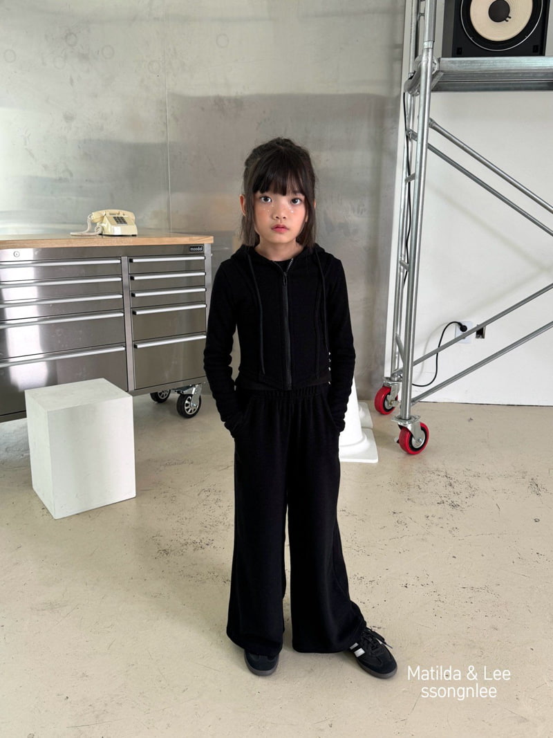 Matilda & Lee - Korean Children Fashion - #childofig - Knit Wide Pants - 6