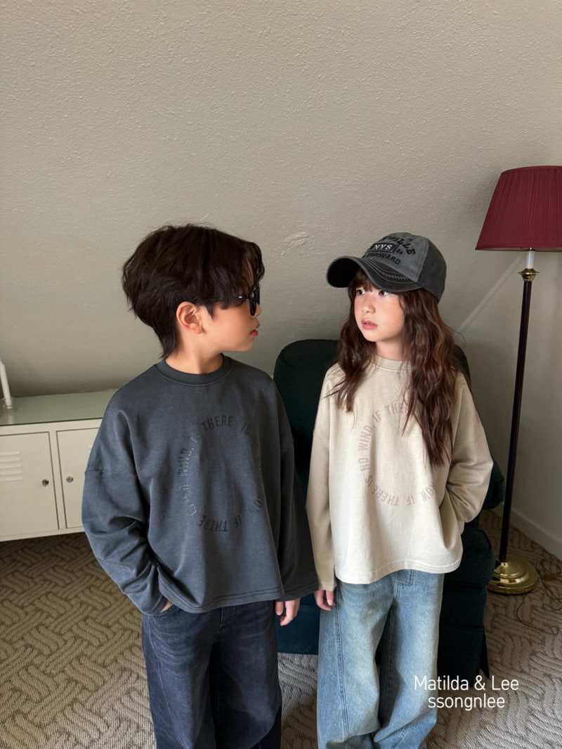 Matilda & Lee - Korean Children Fashion - #childrensboutique - Pigment Circle Tee - 5