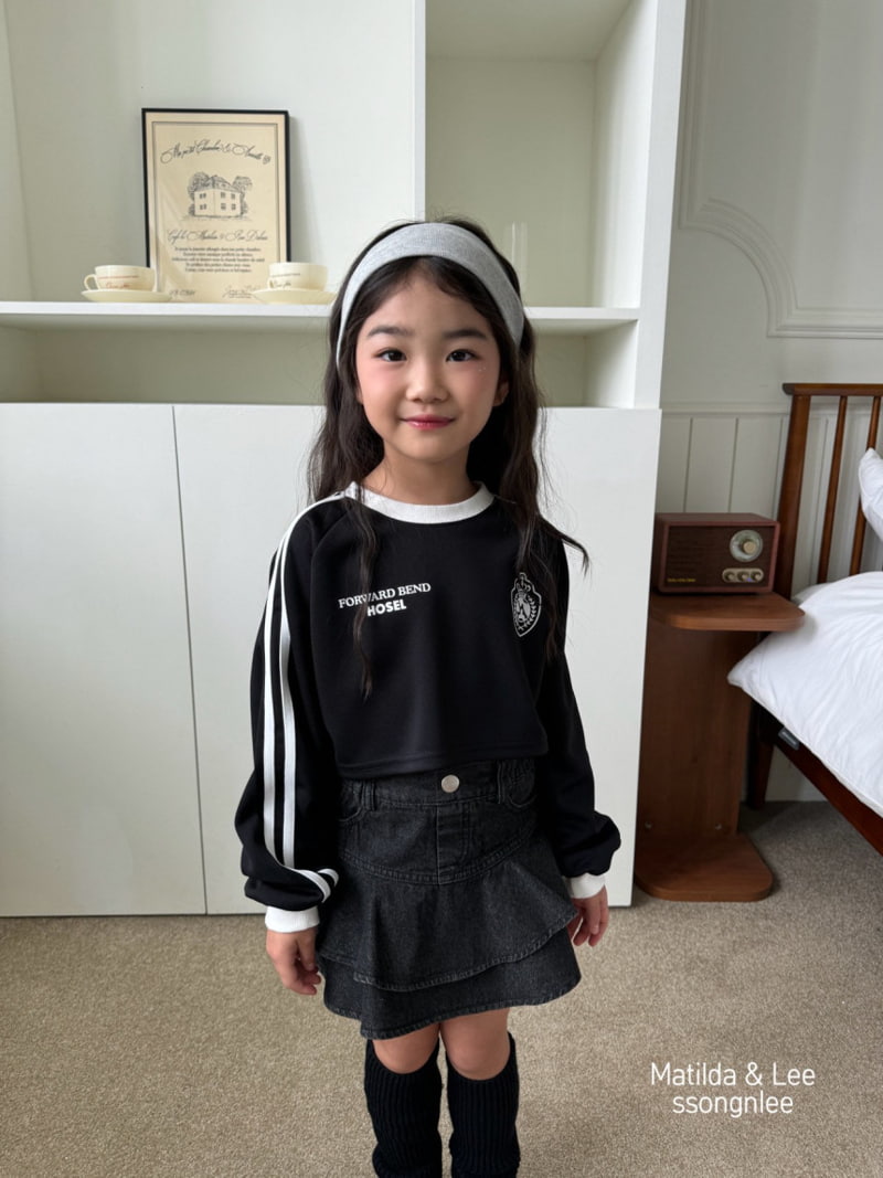 Matilda & Lee - Korean Children Fashion - #childofig - Tape Crop Tee - 4