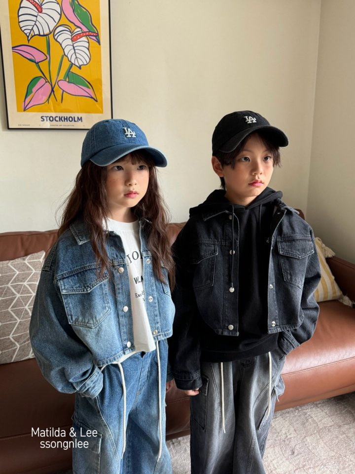 Matilda & Lee - Korean Children Fashion - #childrensboutique - Tilda Denim Jacket - 9