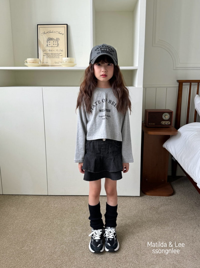 Matilda & Lee - Korean Children Fashion - #childrensboutique - Wellness Crop Tee