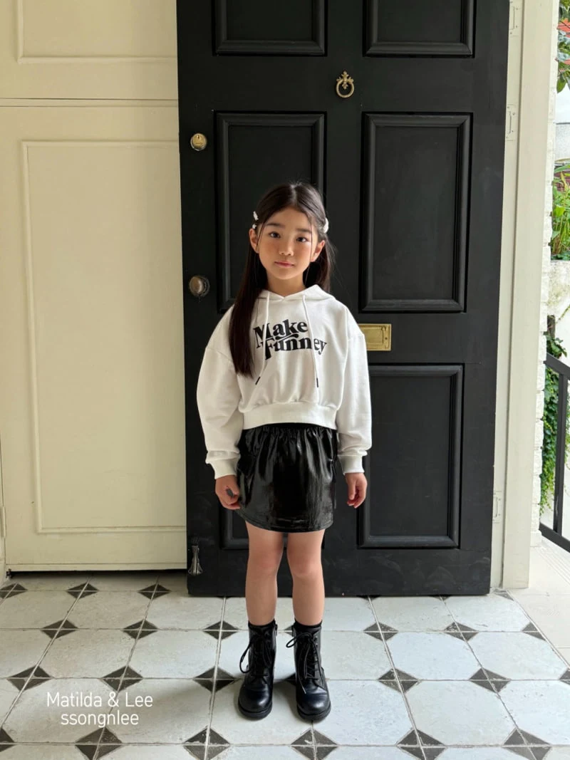 Matilda & Lee - Korean Children Fashion - #childrensboutique - Make Crop Hoodie - 12