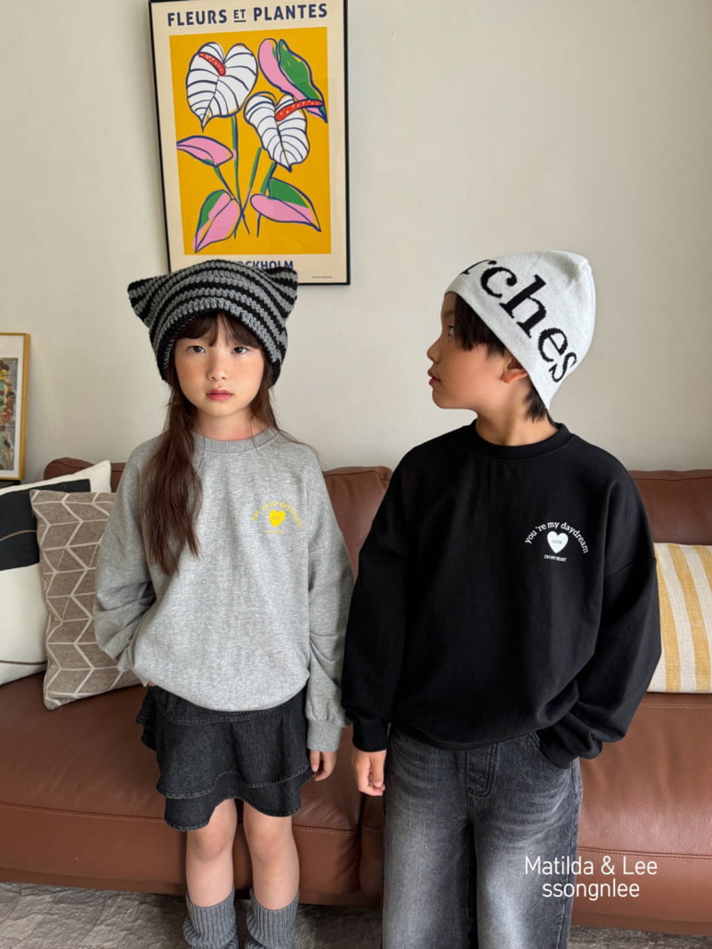 Matilda & Lee - Korean Children Fashion - #childrensboutique - Heart Sweatshirts - 11