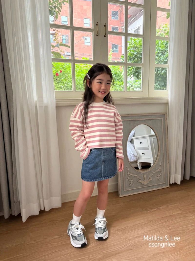 Matilda & Lee - Korean Children Fashion - #childrensboutique - New Heart Denim Skirt - 5