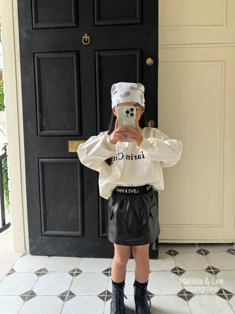 Matilda & Lee - Korean Children Fashion - #designkidswear - Glove Love Banding Skirt - 9