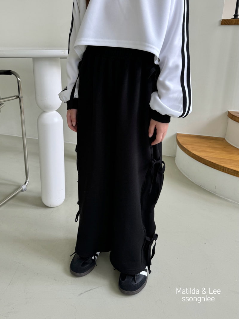 Matilda & Lee - Korean Children Fashion - #designkidswear - Ribbon Piping Pants - 6