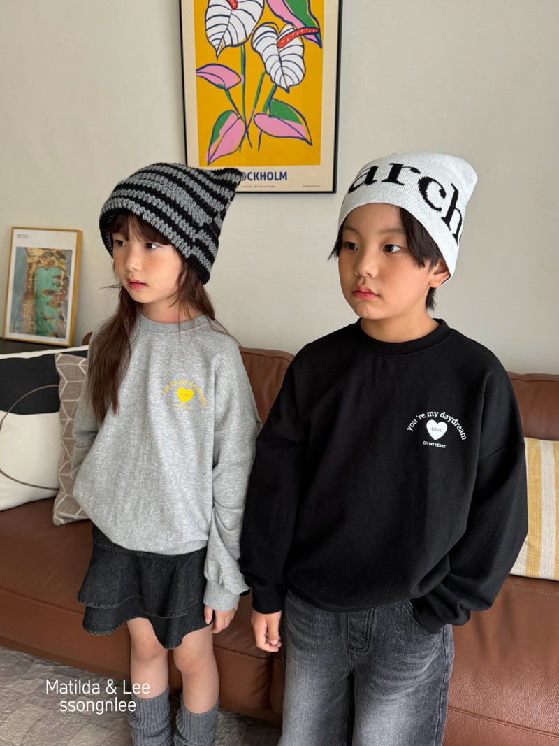 Matilda & Lee - Korean Children Fashion - #designkidswear - Heart Sweatshirts - 12