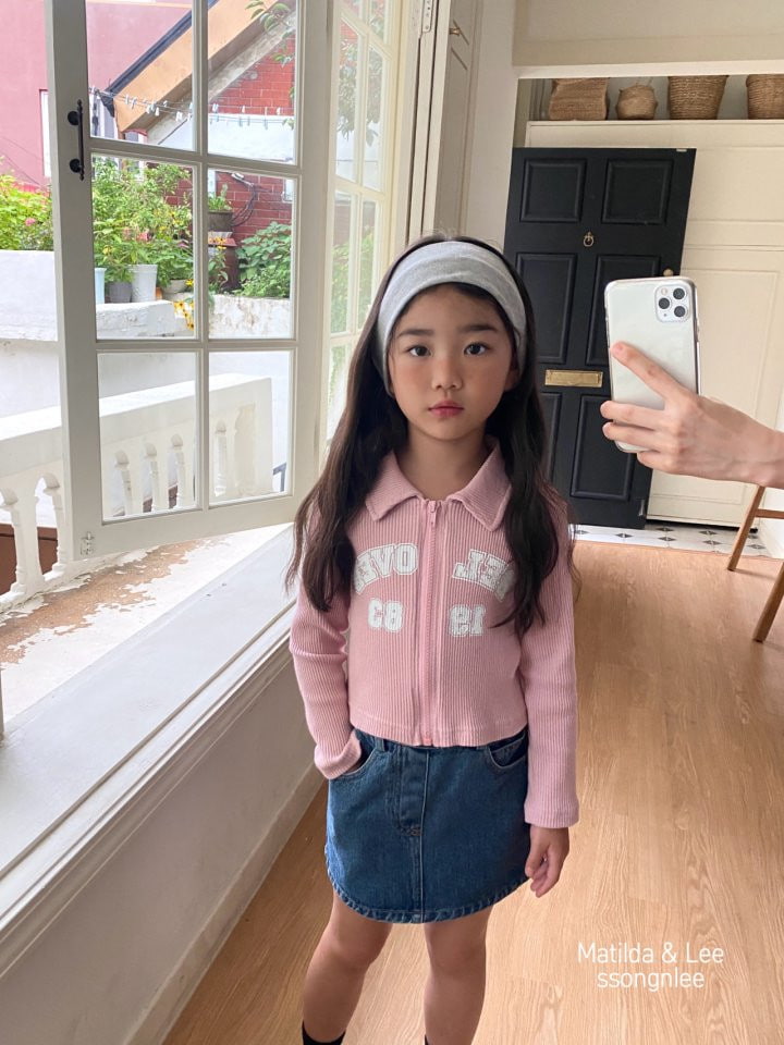 Matilda & Lee - Korean Children Fashion - #designkidswear - 1983 Collar Zip-up Jacket - 10