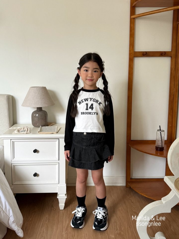 Matilda & Lee - Korean Children Fashion - #discoveringself - New York Crop Tee - 5