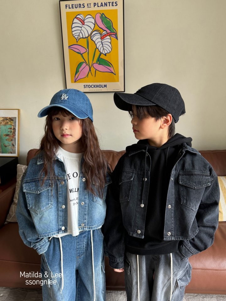 Matilda & Lee - Korean Children Fashion - #discoveringself - Tilda Denim Jacket - 11