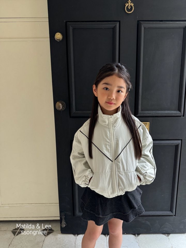 Matilda & Lee - Korean Children Fashion - #discoveringself - Piping Crop Jumper - 5