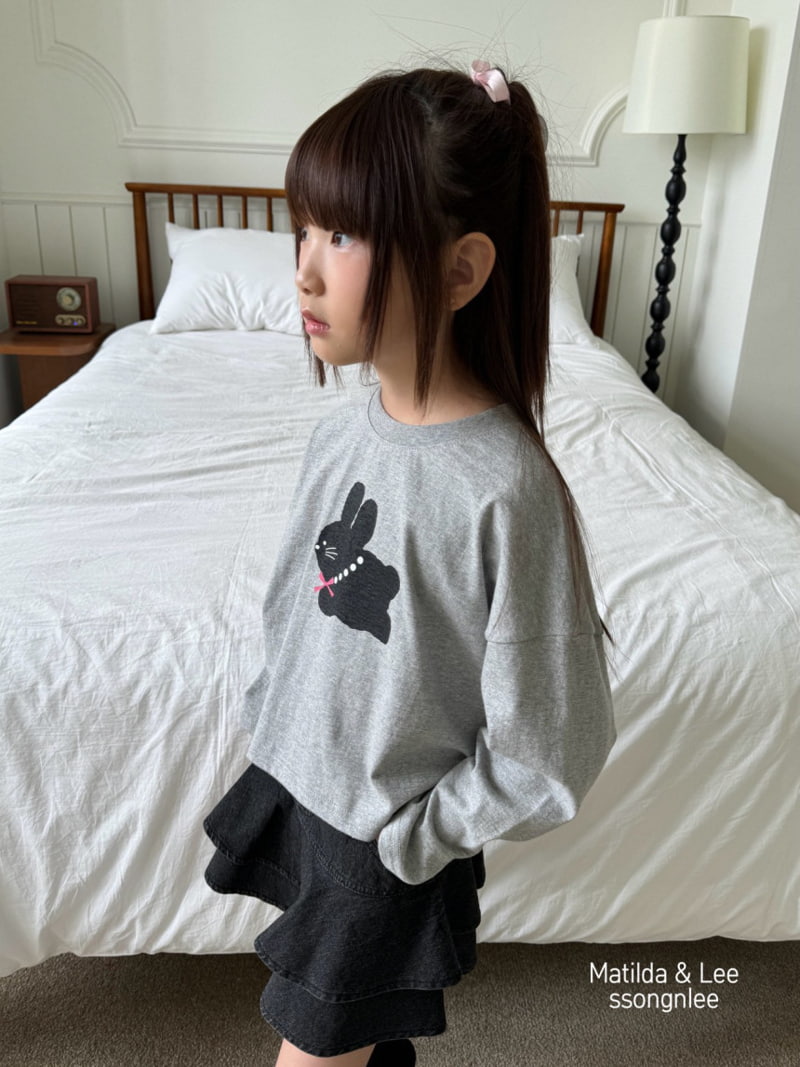 Matilda & Lee - Korean Children Fashion - #discoveringself - Rabbit Crop Tee