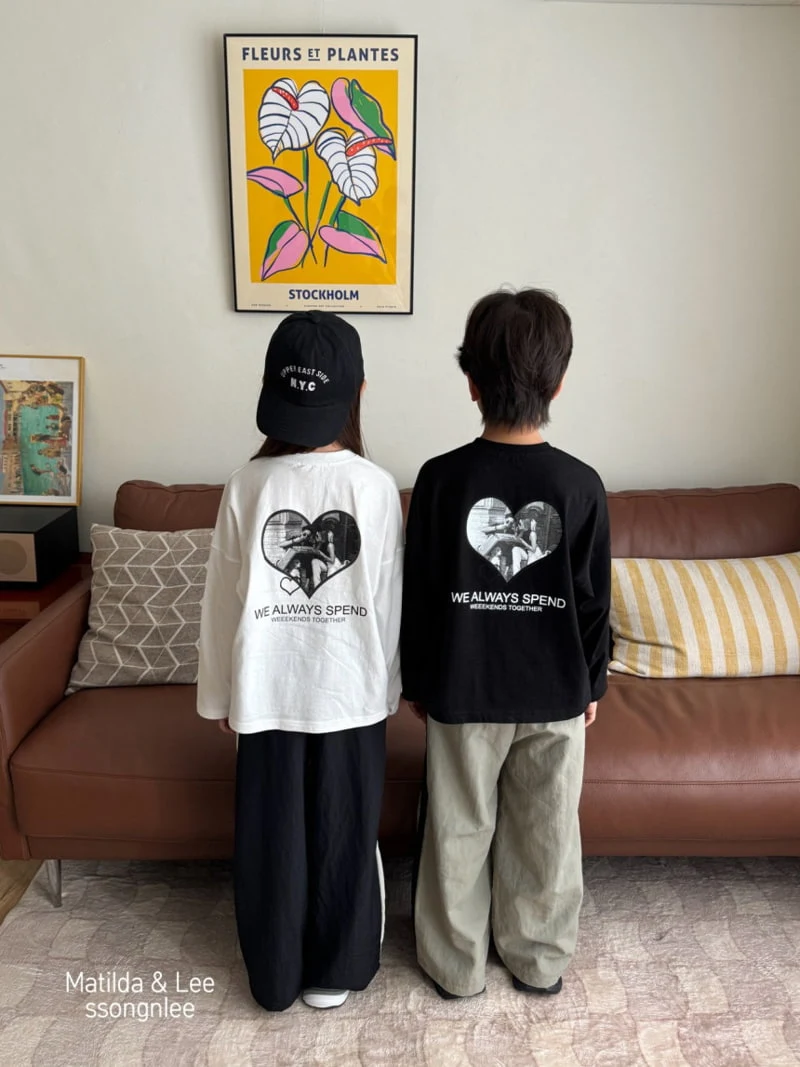 Matilda & Lee - Korean Children Fashion - #discoveringself - Double Heart Tee - 3