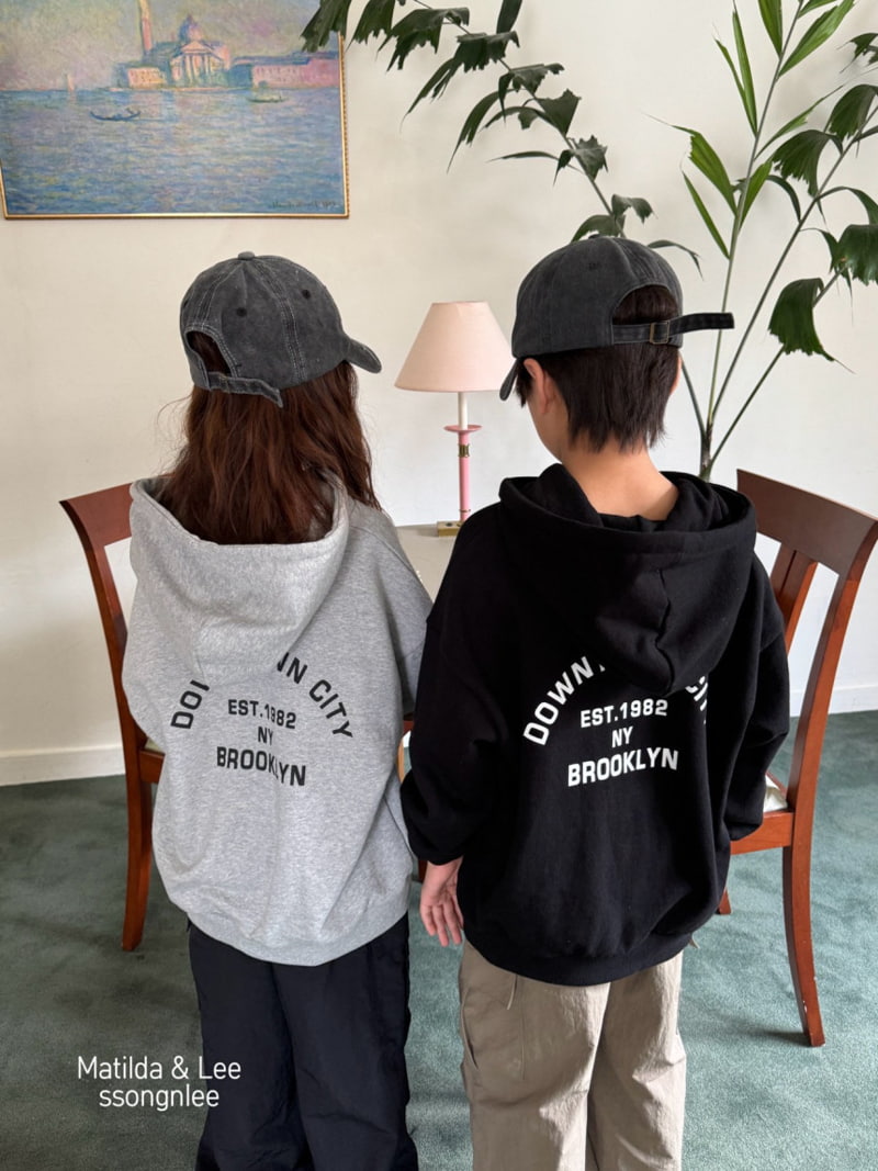 Matilda & Lee - Korean Children Fashion - #fashionkids - Downtown Hoodie - 12