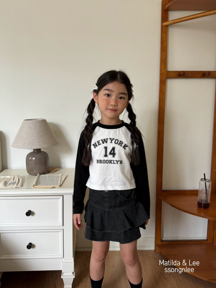 Matilda & Lee - Korean Children Fashion - #fashionkids - New York Crop Tee - 6