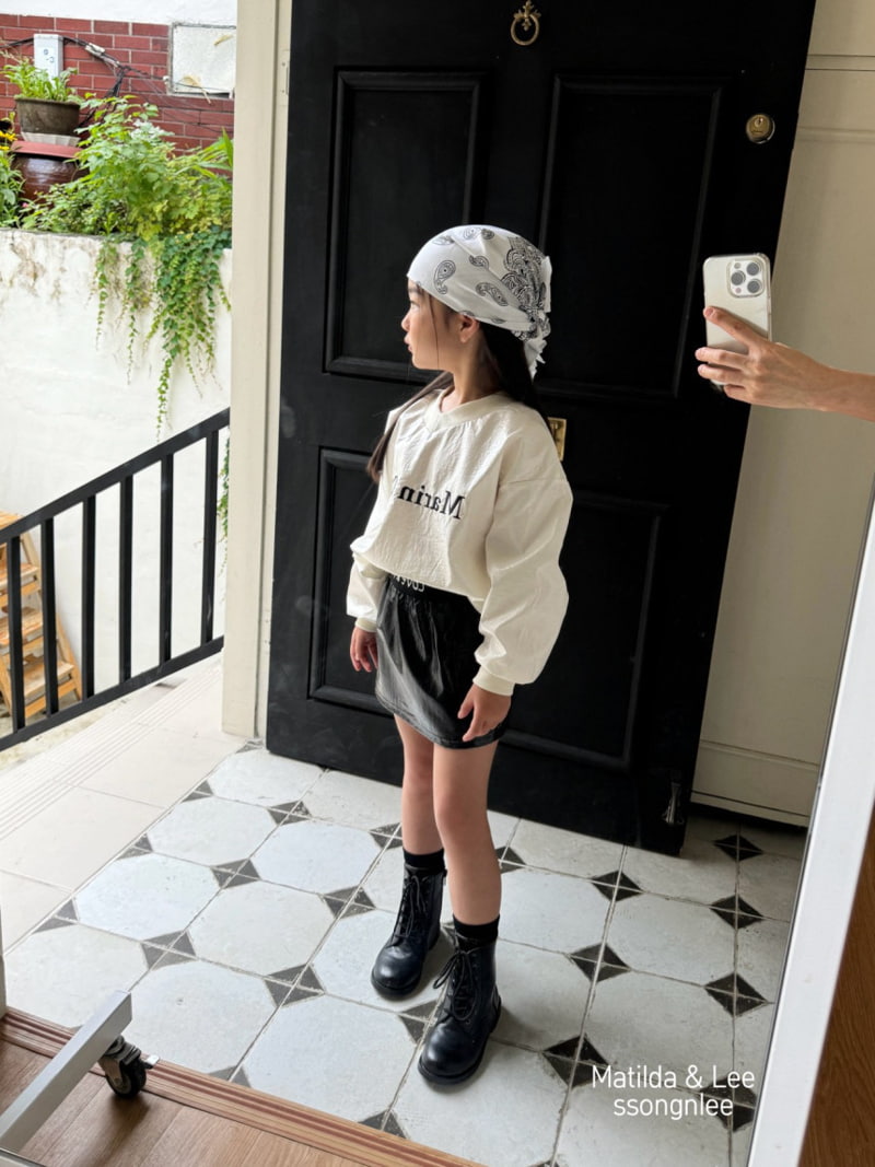 Matilda & Lee - Korean Children Fashion - #fashionkids - Glove Love Banding Skirt - 11