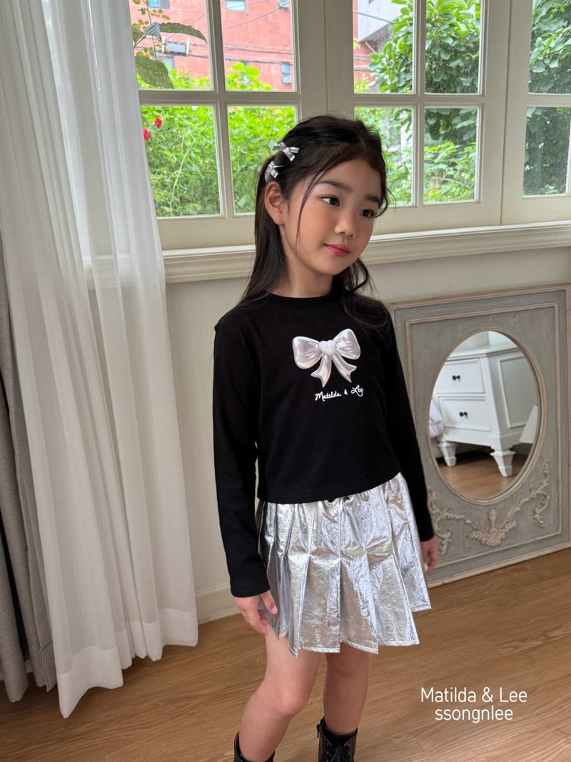 Matilda & Lee - Korean Children Fashion - #fashionkids - Global Ribbon Crop Tee - 11