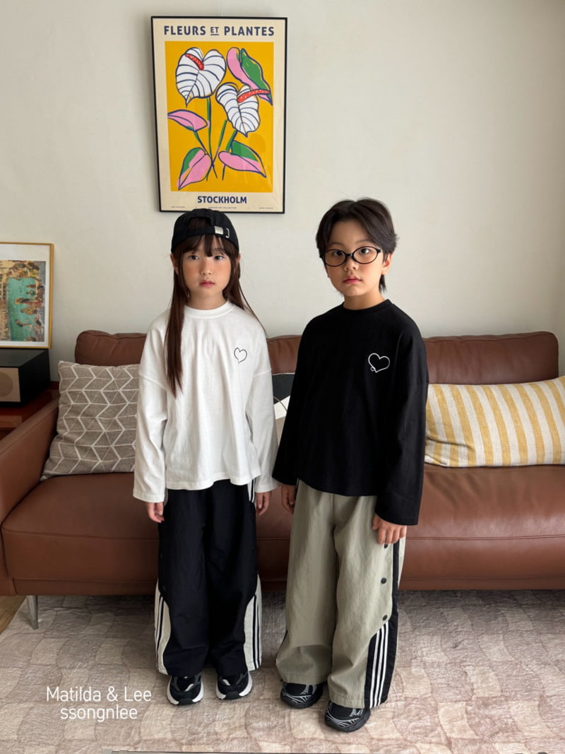 Matilda & Lee - Korean Children Fashion - #discoveringself - Double Heart Tee - 4