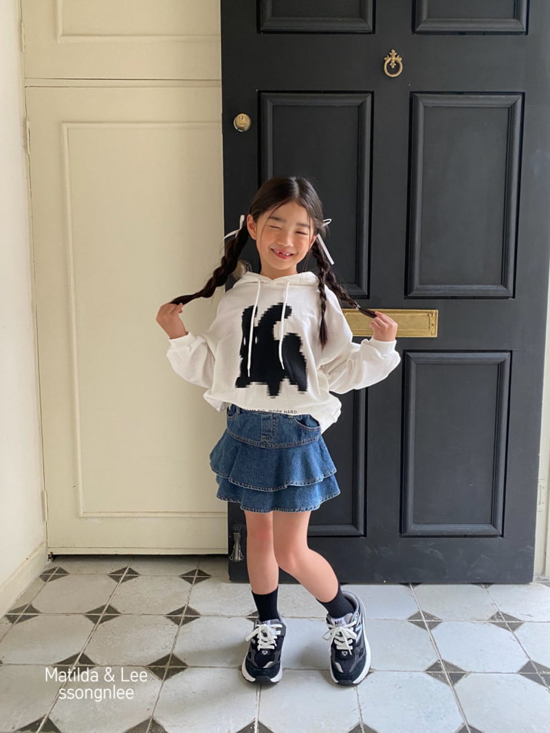 Matilda & Lee - Korean Children Fashion - #fashionkids - Flare Denim Skirt - 2