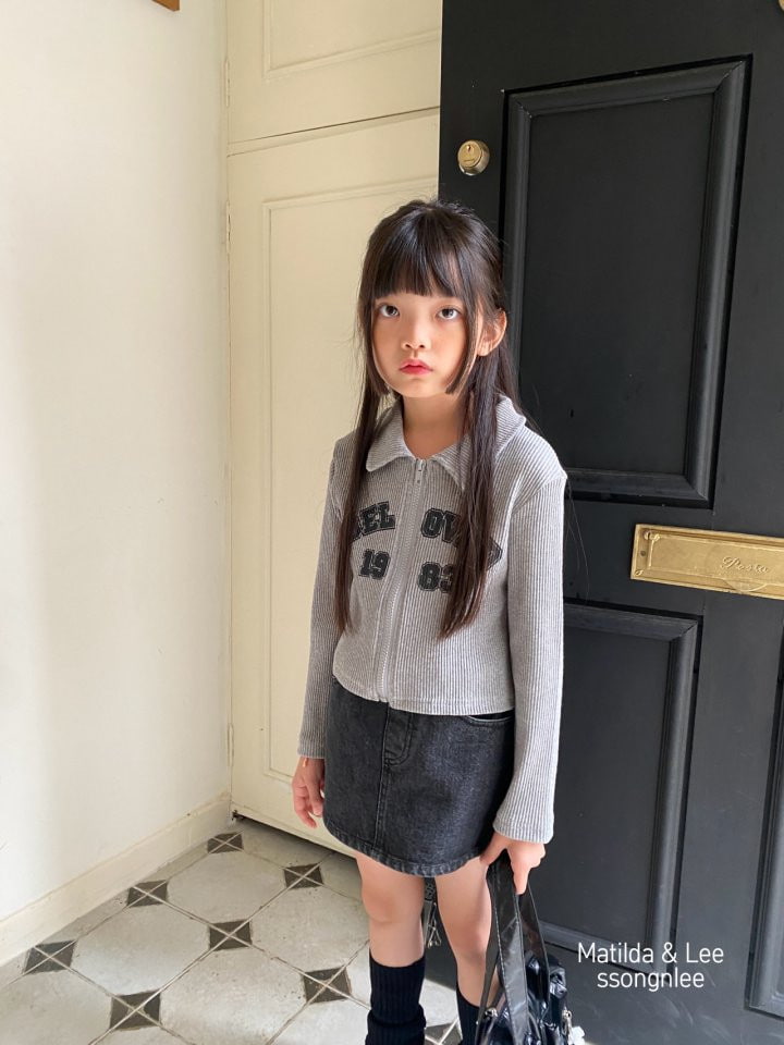 Matilda & Lee - Korean Children Fashion - #fashionkids - 1983 Collar Zip-up Jacket - 12