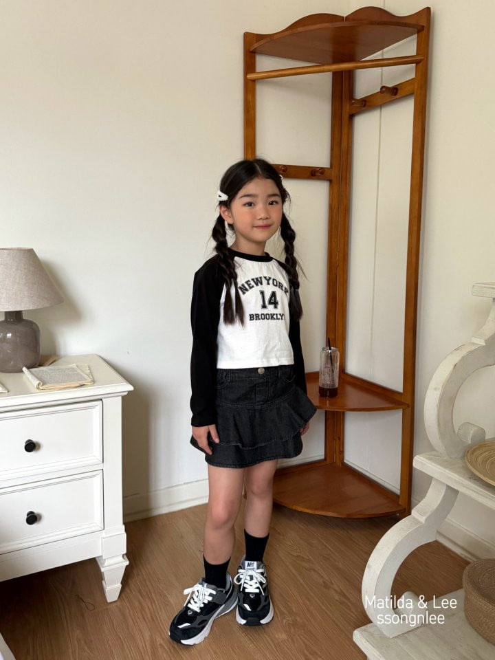 Matilda & Lee - Korean Children Fashion - #kidsshorts - New York Crop Tee - 7