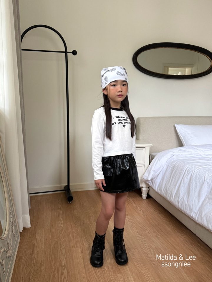 Matilda & Lee - Korean Children Fashion - #fashionkids - Thanks Crop Tee - 4