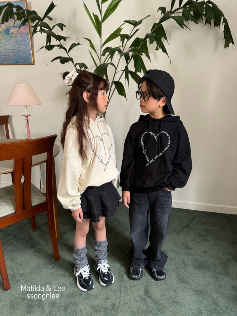 Matilda & Lee - Korean Children Fashion - #kidsstore - Y2K Diagonal Denim Pants - 7