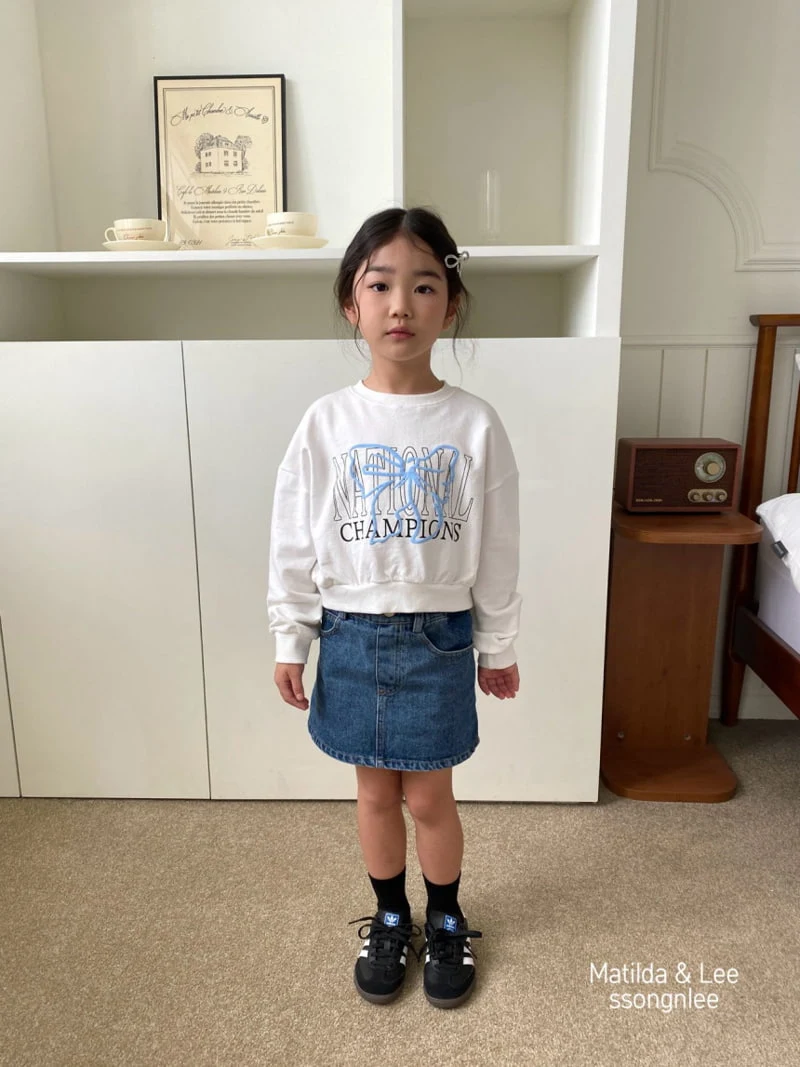 Matilda & Lee - Korean Children Fashion - #kidsstore - New Heart Denim Skirt - 10