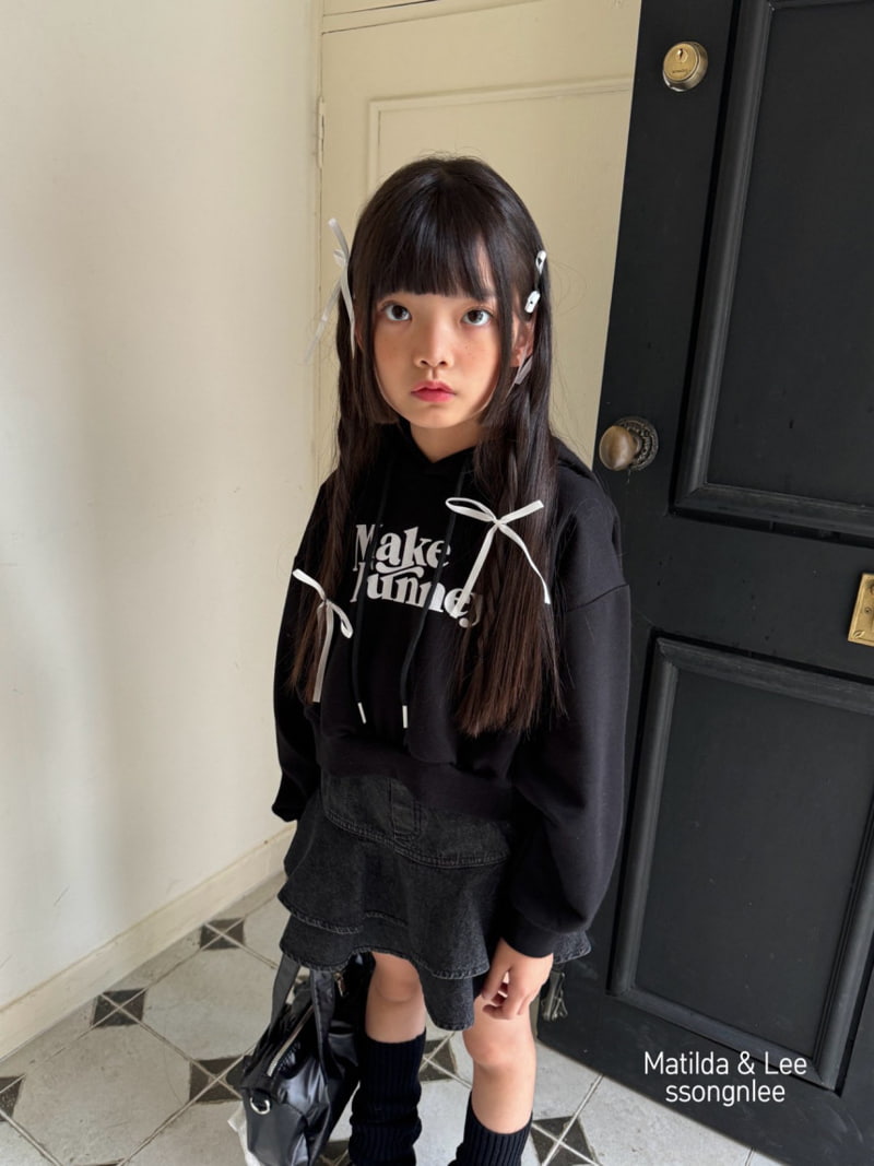 Matilda & Lee - Korean Children Fashion - #kidsshorts - Flare Denim Skirt - 4