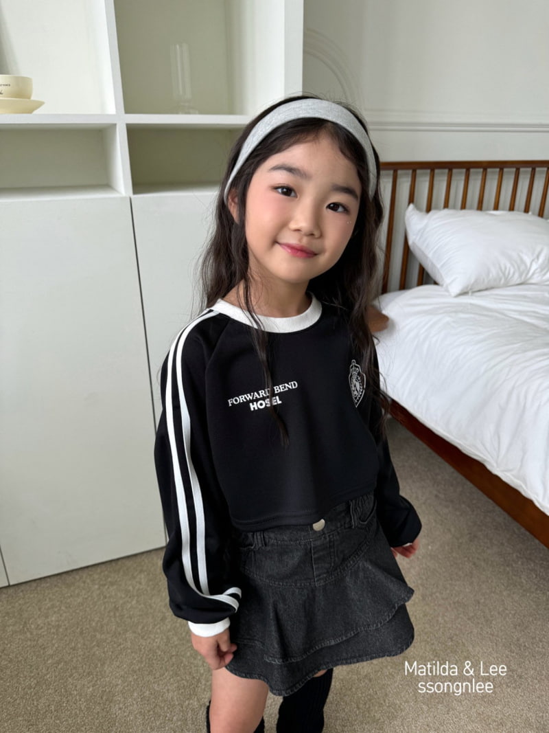 Matilda & Lee - Korean Children Fashion - #kidzfashiontrend - Tape Crop Tee - 10