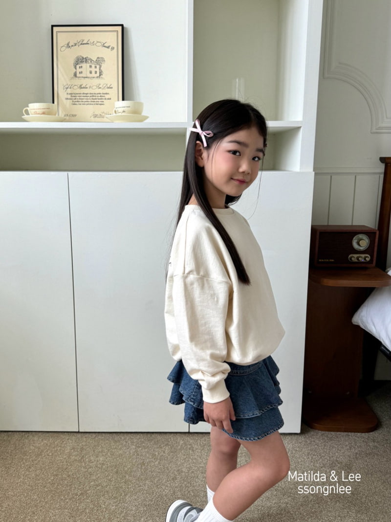 Matilda & Lee - Korean Children Fashion - #kidzfashiontrend - Lavie Ribbon Sweatshirts - 2