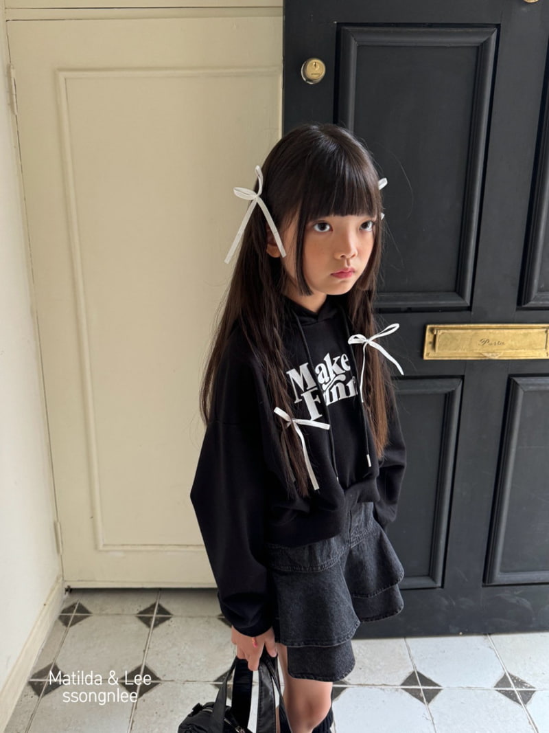 Matilda & Lee - Korean Children Fashion - #littlefashionista - Make Crop Hoodie - 6