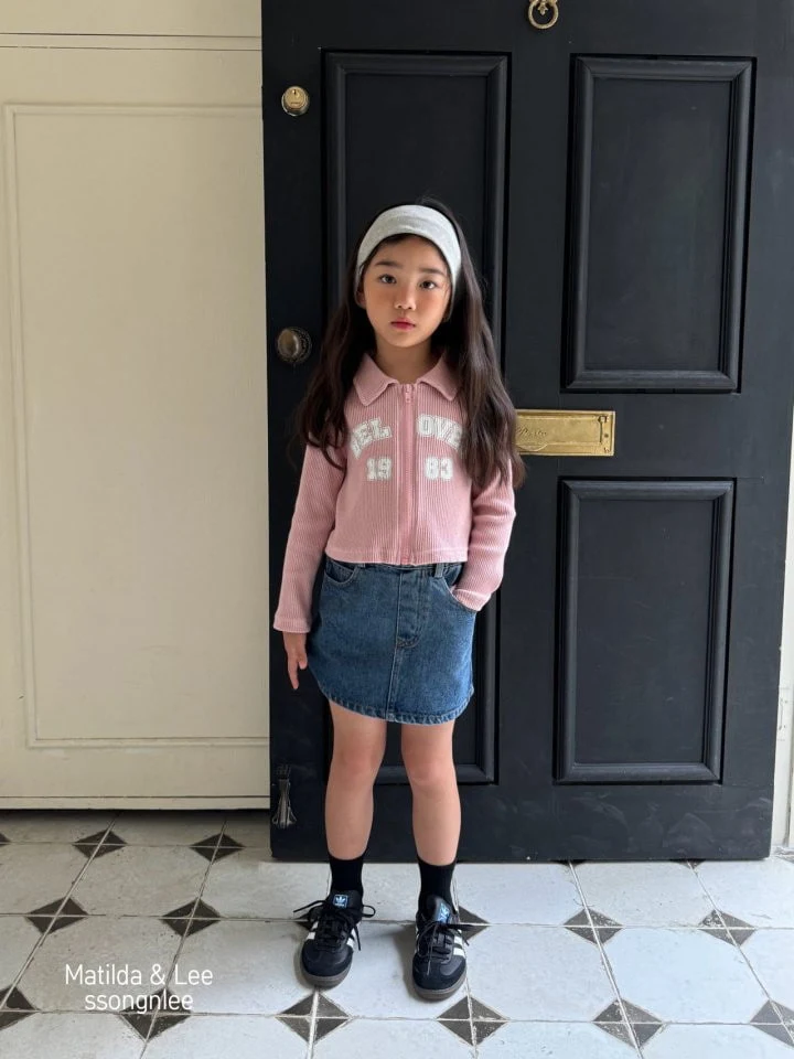 Matilda & Lee - Korean Children Fashion - #littlefashionista - 1983 Collar Zip-up Jacket