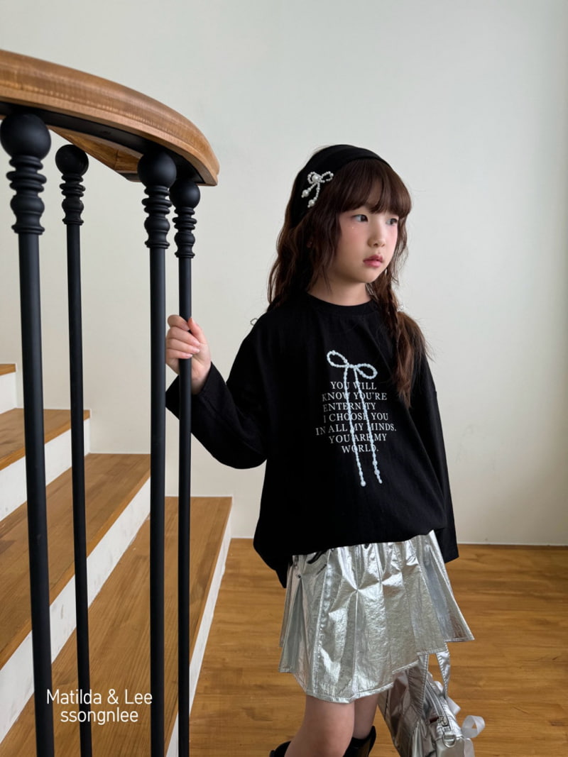 Matilda & Lee - Korean Children Fashion - #magicofchildhood - Ribbon Warrior Tee - 3