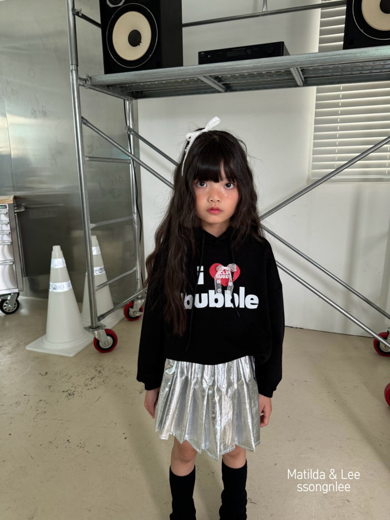 Matilda & Lee - Korean Children Fashion - #magicofchildhood - Lace Bubble Hoodie - 10