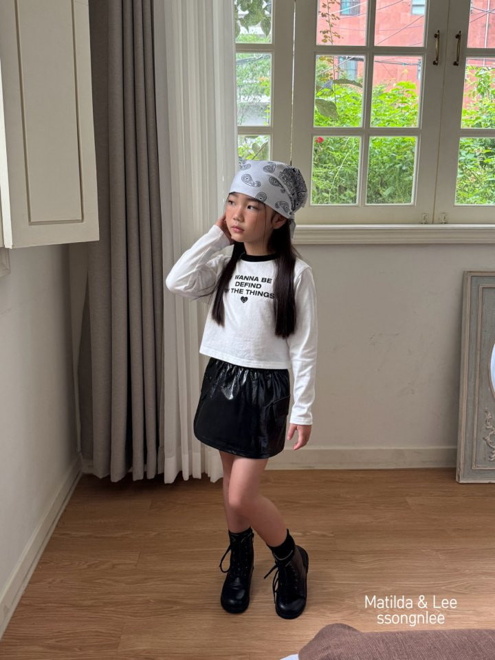 Matilda & Lee - Korean Children Fashion - #magicofchildhood - Thanks Crop Tee - 9