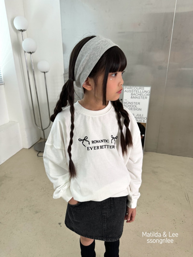 Matilda & Lee - Korean Children Fashion - #magicofchildhood - Romantic Ribbon Sweatshirts - 7