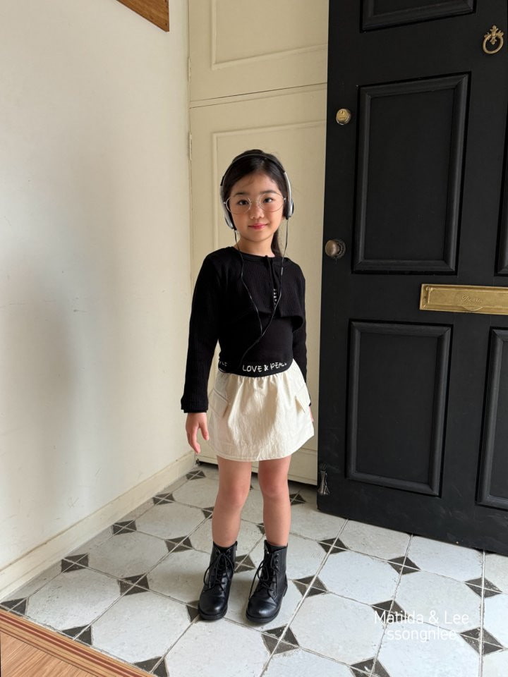 Matilda & Lee - Korean Children Fashion - #magicofchildhood - Rib Crop Cardigan - 3