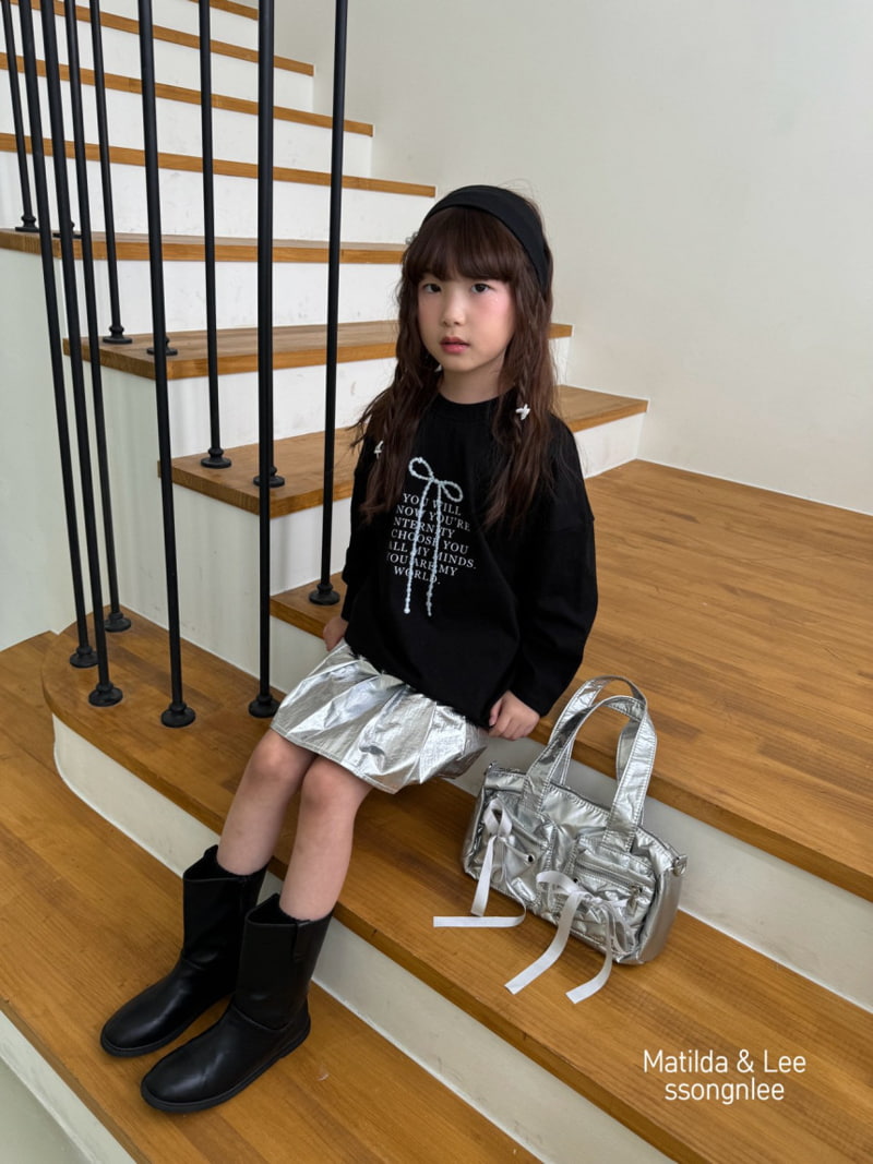 Matilda & Lee - Korean Children Fashion - #magicofchildhood - Ribbon Warrior Tee - 4