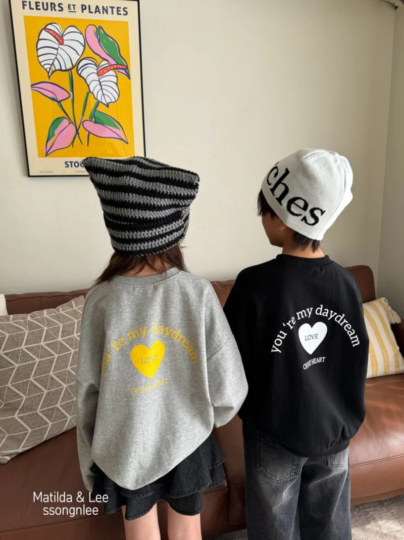 Matilda & Lee - Korean Children Fashion - #minifashionista - Heart Sweatshirts - 7