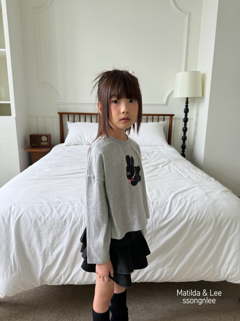 Matilda & Lee - Korean Children Fashion - #minifashionista - Rabbit Crop Tee - 9