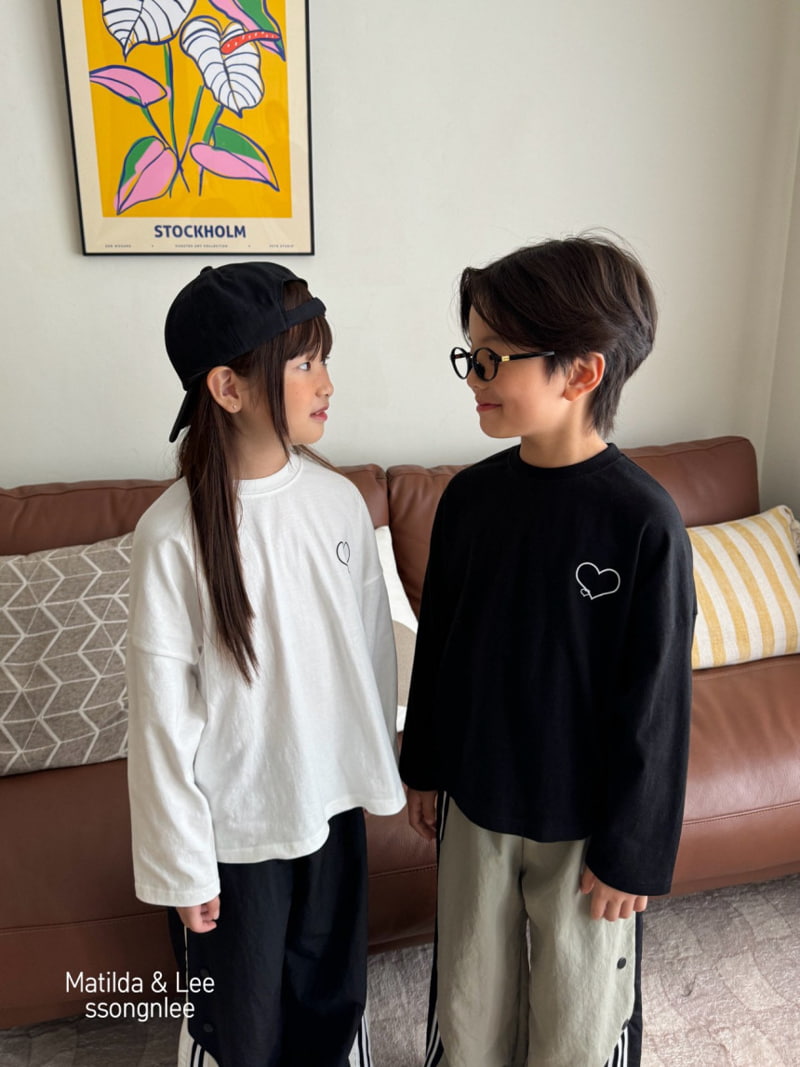 Matilda & Lee - Korean Children Fashion - #minifashionista - Double Heart Tee - 11