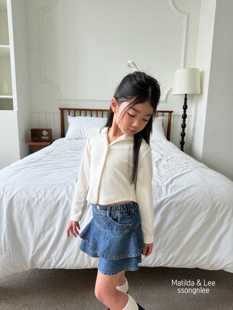 Matilda & Lee - Korean Children Fashion - #minifashionista - Rib Hoodie Cardigan - 6