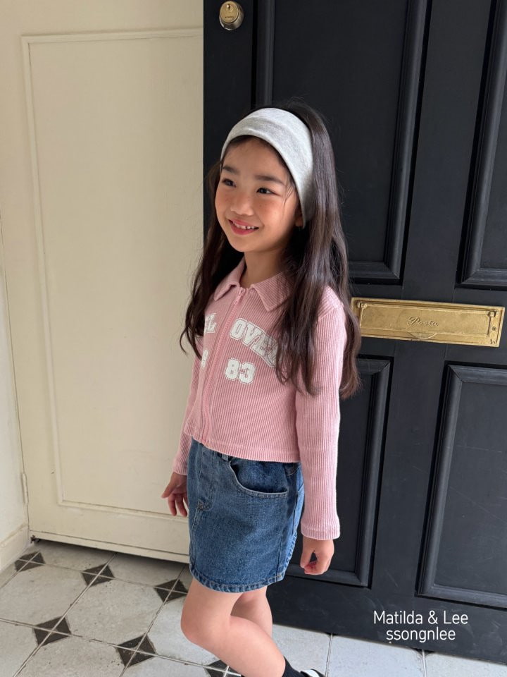 Matilda & Lee - Korean Children Fashion - #minifashionista - 1983 Collar Zip-up Jacket - 3