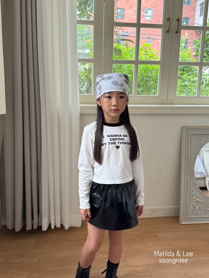 Matilda & Lee - Korean Children Fashion - #prettylittlegirls - Thanks Crop Tee - 11